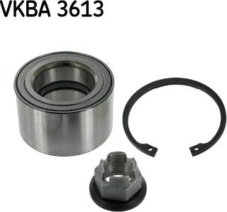 SKF VKBA 3613 - Kit cuscinetto ruota www.autoricambit.com
