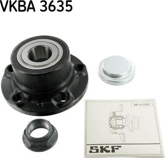 SKF VKBA 3635 - Kit cuscinetto ruota www.autoricambit.com