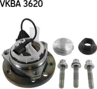 SKF VKBA 3620 - Kit cuscinetto ruota www.autoricambit.com