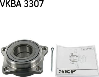 SKF VKBA 3307 - Kit cuscinetto ruota www.autoricambit.com