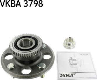 SKF VKBA 3798 - Kit cuscinetto ruota www.autoricambit.com