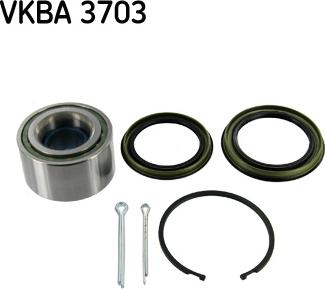 SKF VKBA 3703 - Kit cuscinetto ruota www.autoricambit.com