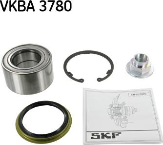 SKF VKBA 3780 - Kit cuscinetto ruota www.autoricambit.com