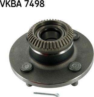 SKF VKBA 7498 - Kit cuscinetto ruota www.autoricambit.com