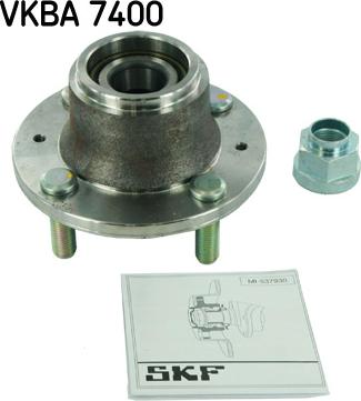 SKF VKBA 7400 - Kit cuscinetto ruota www.autoricambit.com