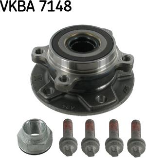 SKF VKBA 7148 - Kit cuscinetto ruota www.autoricambit.com