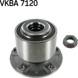 SKF VKBA 7120 - Kit cuscinetto ruota www.autoricambit.com