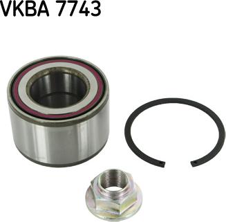 SKF VKBA 7743 - Kit cuscinetto ruota www.autoricambit.com