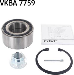 SKF VKBA 7759 - Kit cuscinetto ruota www.autoricambit.com
