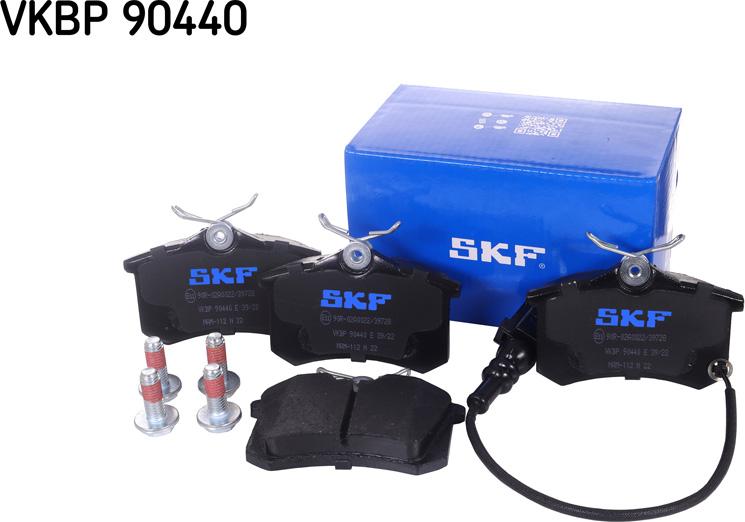 SKF VKBP 90440 E - Kit pastiglie freno, Freno a disco www.autoricambit.com