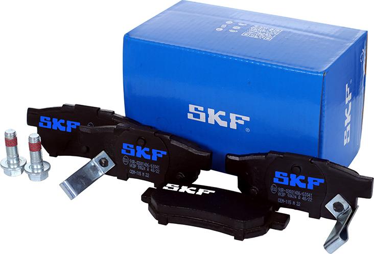 SKF VKBP 90624 A - Kit pastiglie freno, Freno a disco www.autoricambit.com
