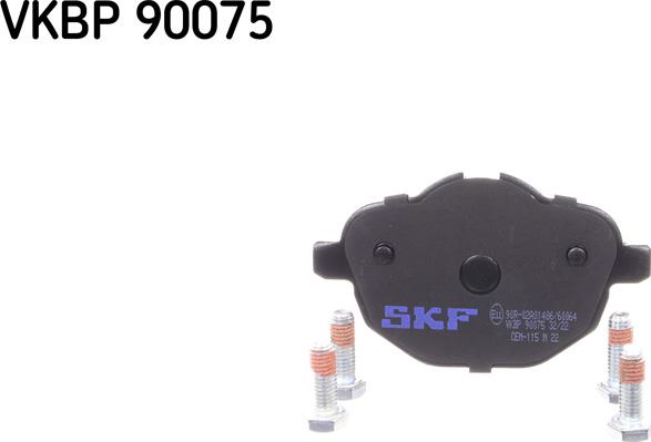 SKF VKBP 90075 - Kit pastiglie freno, Freno a disco www.autoricambit.com