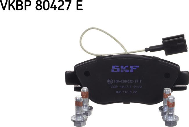 SKF VKBP 80427 E - Kit pastiglie freno, Freno a disco www.autoricambit.com
