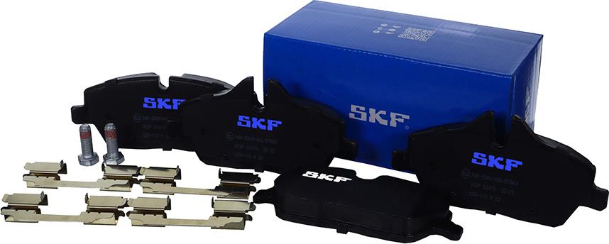 SKF VKBP 80079 - Kit pastiglie freno, Freno a disco www.autoricambit.com