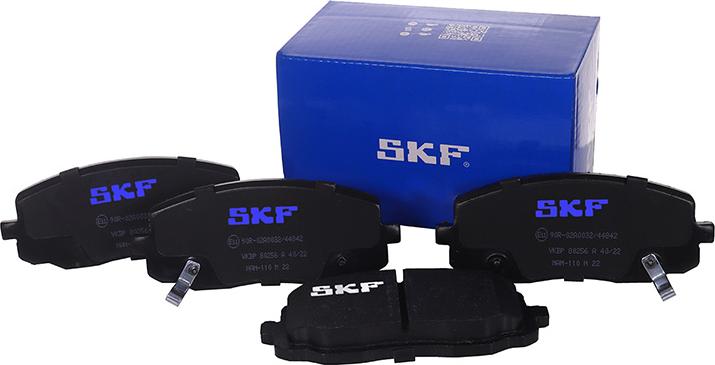 SKF VKBP 80256 A - Kit pastiglie freno, Freno a disco www.autoricambit.com