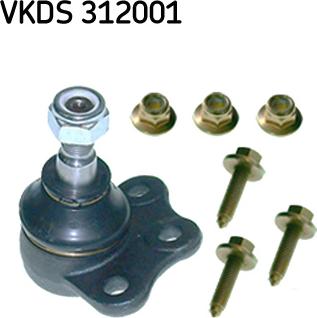 SKF VKDS 312001 - Giunto di supporto / guida www.autoricambit.com