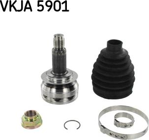 SKF VKJA 5901 - Kit giunti, Semiasse www.autoricambit.com