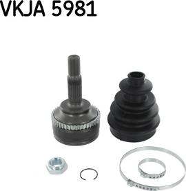 SKF VKJA 5981 - Kit giunti, Semiasse www.autoricambit.com