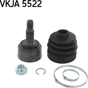 SKF VKJA 5522 - Kit giunti, Semiasse www.autoricambit.com