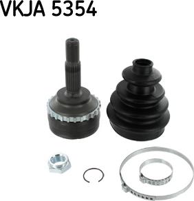 SKF VKJA 5354 - Kit giunti, Semiasse www.autoricambit.com