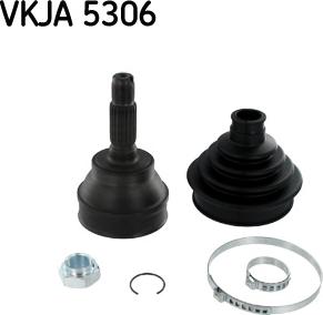 SKF VKJA 5306 - Kit giunti, Semiasse www.autoricambit.com