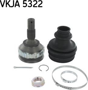 SKF VKJA 5322 - Kit giunti, Semiasse www.autoricambit.com