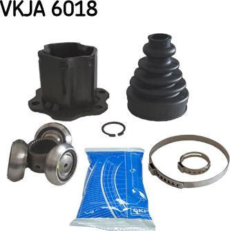 SKF VKJA 6018 - Kit giunti, Semiasse www.autoricambit.com