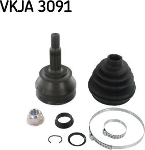SKF VKJA 3091 - Kit giunti, Semiasse www.autoricambit.com