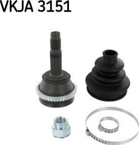 SKF VKJA 3151 - Kit giunti, Semiasse www.autoricambit.com