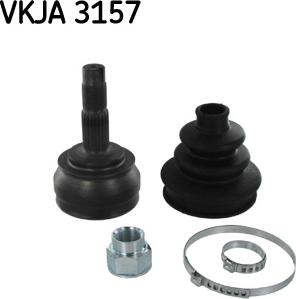 SKF VKJA 3157 - Kit giunti, Semiasse www.autoricambit.com
