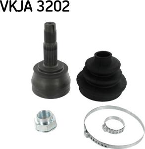 SKF VKJA 3202 - Kit giunti, Semiasse www.autoricambit.com