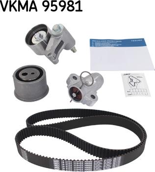 SKF VKMA 95981 - Kit cinghie dentate www.autoricambit.com