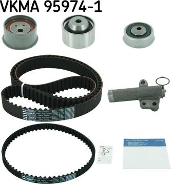 SKF VKMA 95974-1 - Kit cinghie dentate www.autoricambit.com
