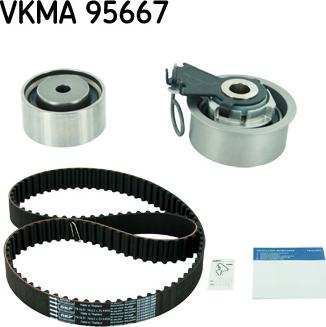 SKF VKMA 95667 - Kit cinghie dentate www.autoricambit.com
