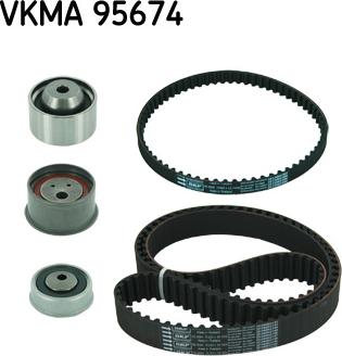 SKF VKMA 95674 - Kit cinghie dentate www.autoricambit.com