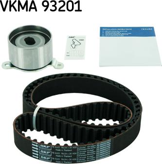SKF VKMA 93201 - Kit cinghie dentate www.autoricambit.com