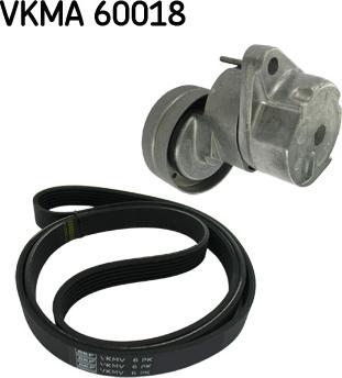 SKF VKMA 60018 - Kit Cinghie Poly-V www.autoricambit.com