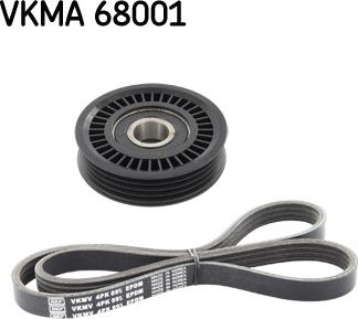 SKF VKMA 68001 - Kit Cinghie Poly-V www.autoricambit.com