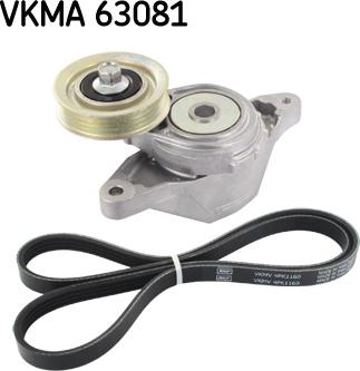 SKF VKMA 63081 - Kit Cinghie Poly-V www.autoricambit.com