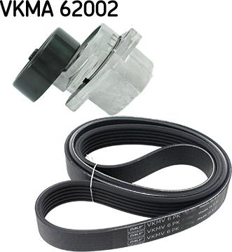 SKF VKMA 62002 - Kit Cinghie Poly-V www.autoricambit.com