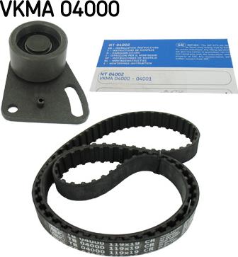 SKF VKMA 04000 - Kit cinghie dentate www.autoricambit.com