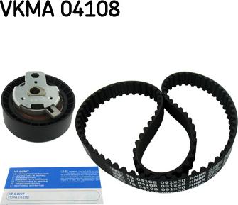 SKF VKMA 04108 - Kit cinghie dentate www.autoricambit.com