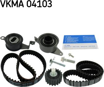 SKF VKMA 04103 - Kit cinghie dentate www.autoricambit.com