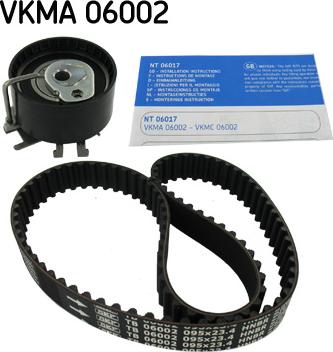 SKF VKMA 06002 - Kit cinghie dentate www.autoricambit.com