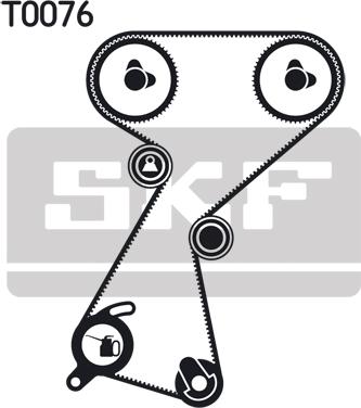 SKF VKMA 06112 - Kit cinghie dentate www.autoricambit.com