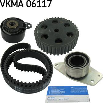 SKF VKMA 06117 - Kit cinghie dentate www.autoricambit.com