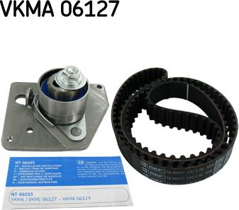 SKF VKMA 06127 - Kit cinghie dentate www.autoricambit.com