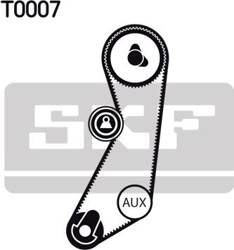 SKF VKMA 06300 - Kit cinghie dentate www.autoricambit.com