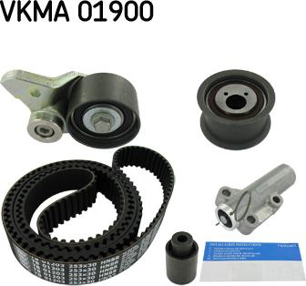 SKF VKMA 01900 - Kit cinghie dentate www.autoricambit.com