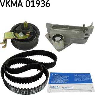 SKF VKMA 01936 - Kit cinghie dentate www.autoricambit.com